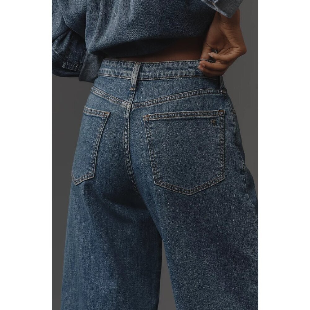 The Kenna Mid-Rise Heritage Barrel Jeans by Pilcro 27 - Picture 4 of 4